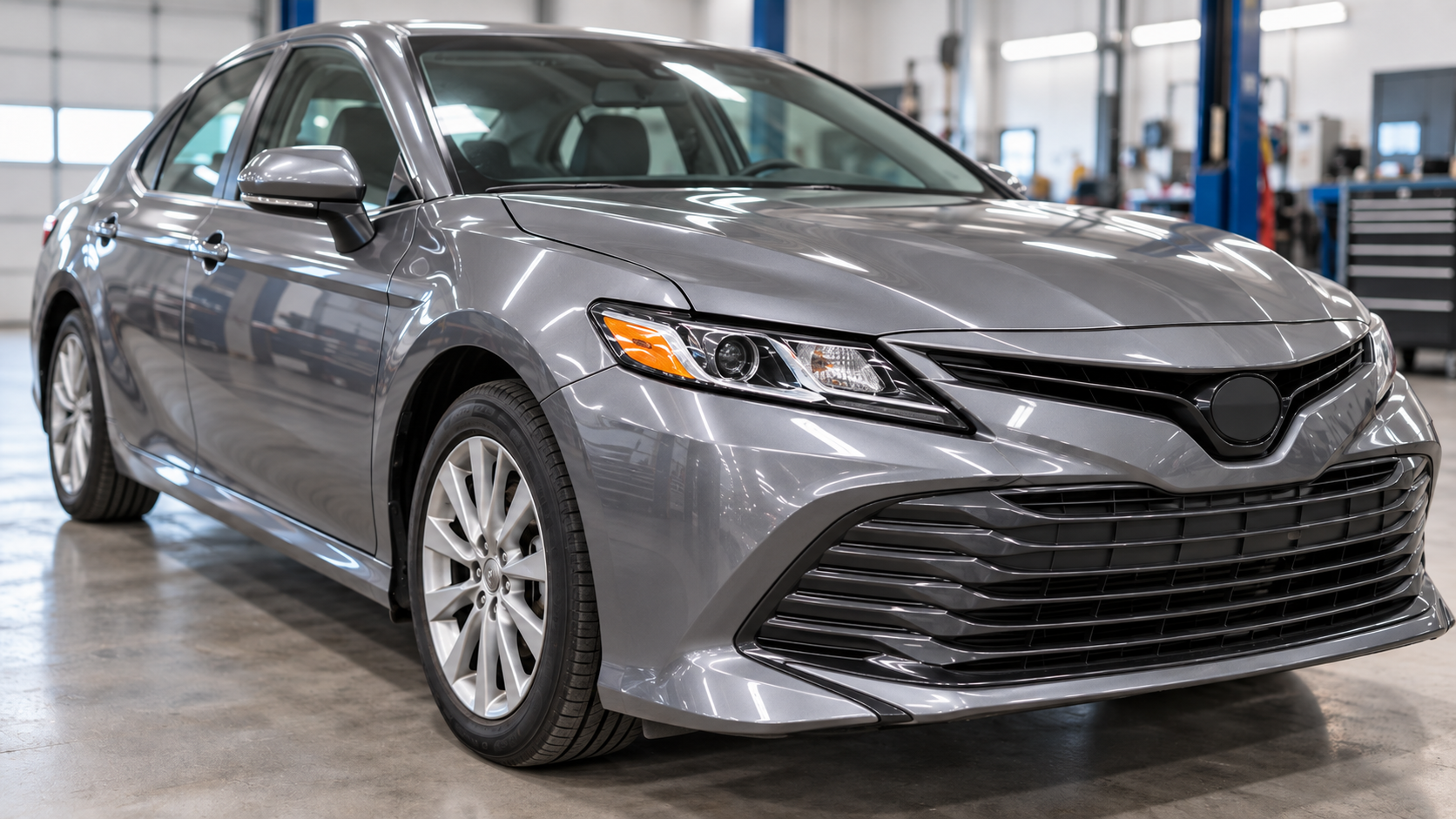 Vehicle after collision repair